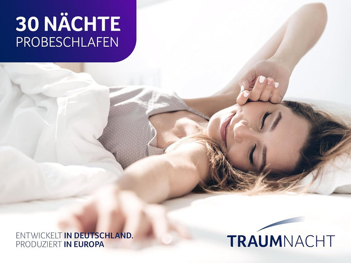 Traumnacht Basic 2 in 1 Duo 7- Zonen Kaltschaummatratze, Härtegrad 2 und 3, Öko-Tex zertifiziert, 70