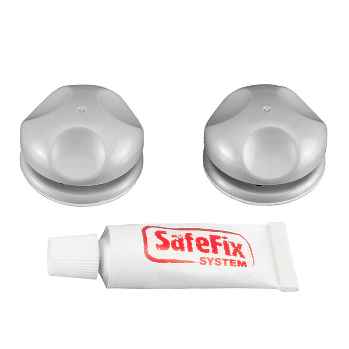 Metaltex 404800039 Viva 2-er Set Klebehaken Safe Fix