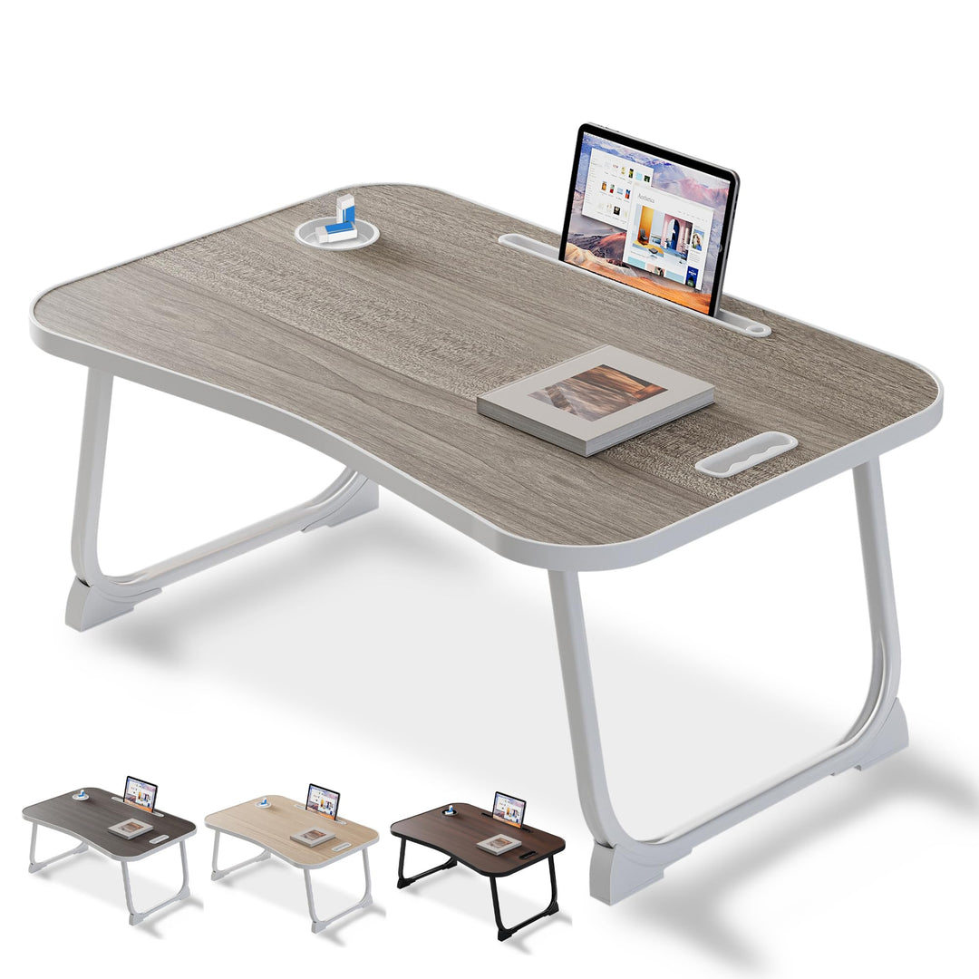 Laptop Bett Tisch, Beinen, tragbarer Frühstückstisch zum Essen, Lesen, Schreiben auf dem Bett, Sofa,