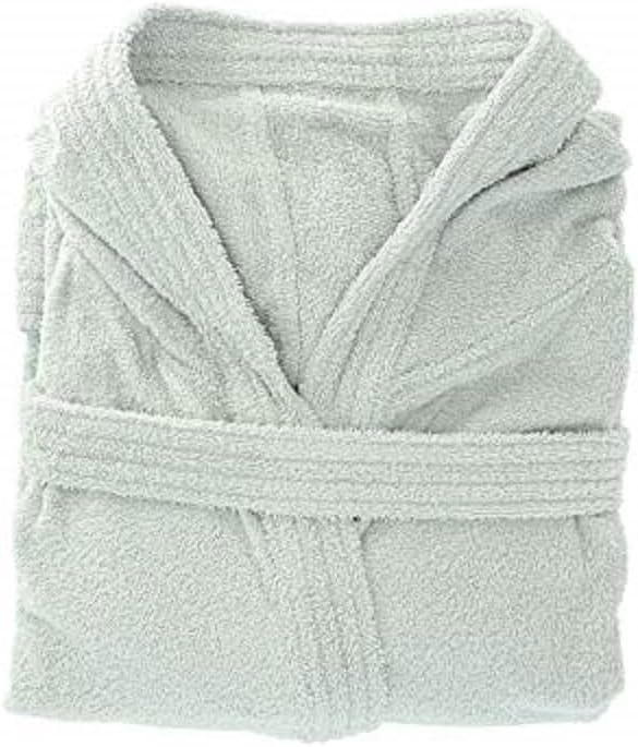 Gabel 09100 900 Bademantel für Erwachsene, 100% Baumwolle, Grau, 1 x 1 x 1 cm, Grau