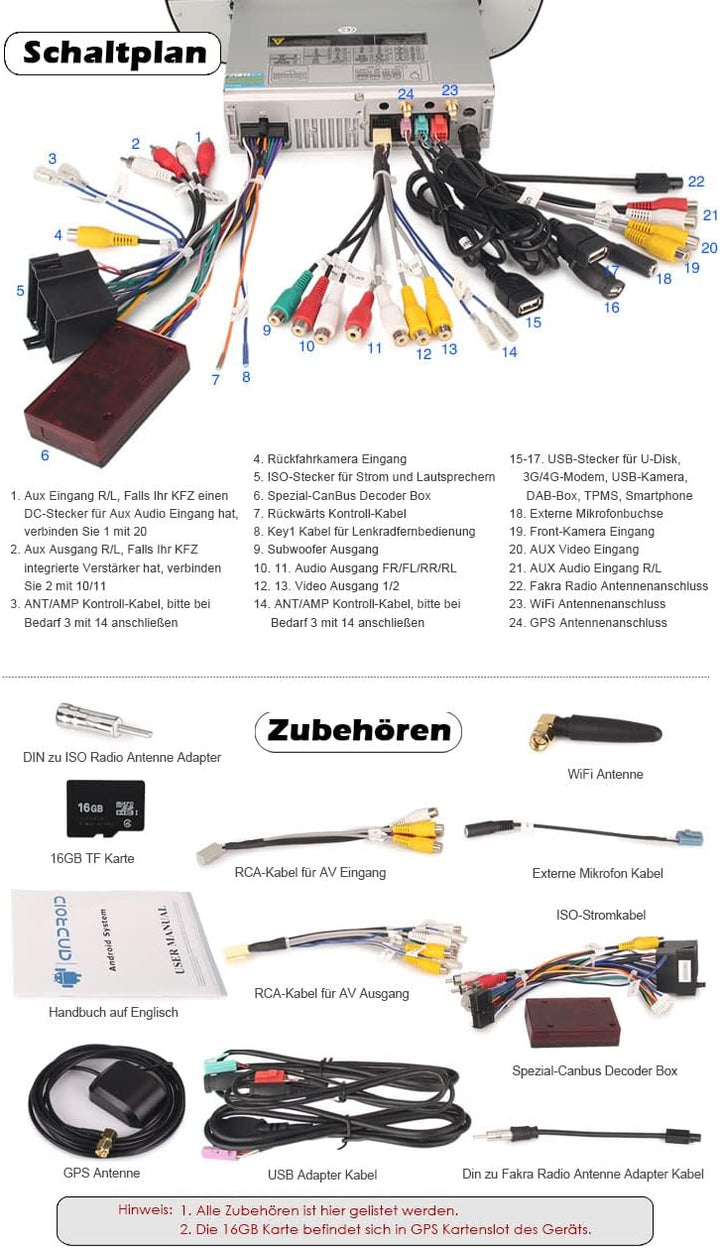 Erisin Android 10 7 Zoll Autoradio Mit GPS Navi für FIAT 500X Auto Multimedia Player Touchscreen Rad
