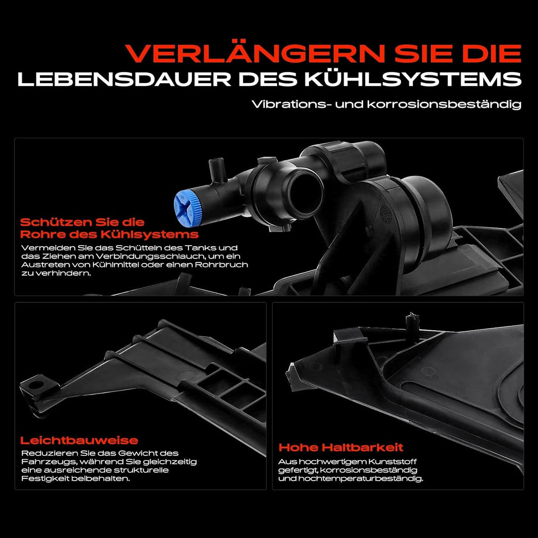 Frankberg Halter Ausgleichsbehälter-Kühlmittel Automatikgetriebe für X3 E83 2.0L 2.5L 3.0L SUV 2003-