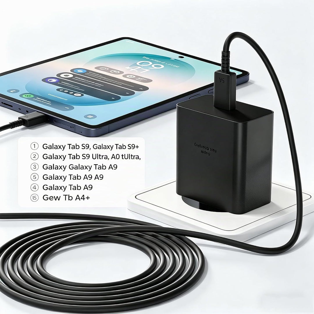 45W Schnellladegerät Netzteil Ladegerät USB Typ C Adapter Fast Charger,fürSamsung GalaxyS24 S25 S23