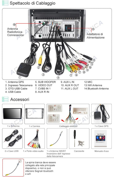 ACAVICA Android 12 Autoradio für Toyota Avensis T250 2 II 2003-2008 9 Zoll Sat Navi GPS Navigation S