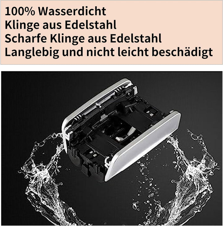 83M Scherkopf Kompatibel mit Braun Series 8, 83M Scherblatt für Braun Series 8, Ersatzklingen Klinge