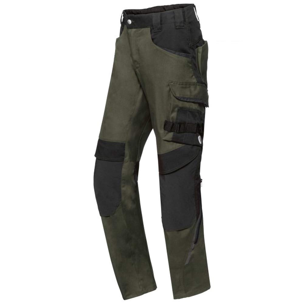 BP 1825-032-0032-46n Arbeitshose für Männer, Höhere Taille am Rücken, 270,00 g/m² Stoffmischung mit