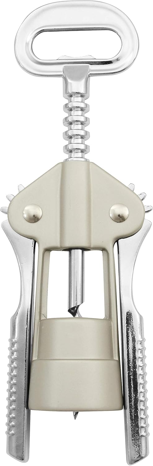 FMprofessional Wein-/Proseccoöffner, Korkenzieher für Kunststoffkorken, Kellnermesser mit Kapselhebe