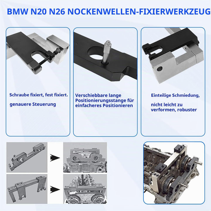 ZKTOOL Motortuning-Tool und Werkzeug zum Nockenwellen verriegelung kompatibel mit BMW N20 N26 Motor,