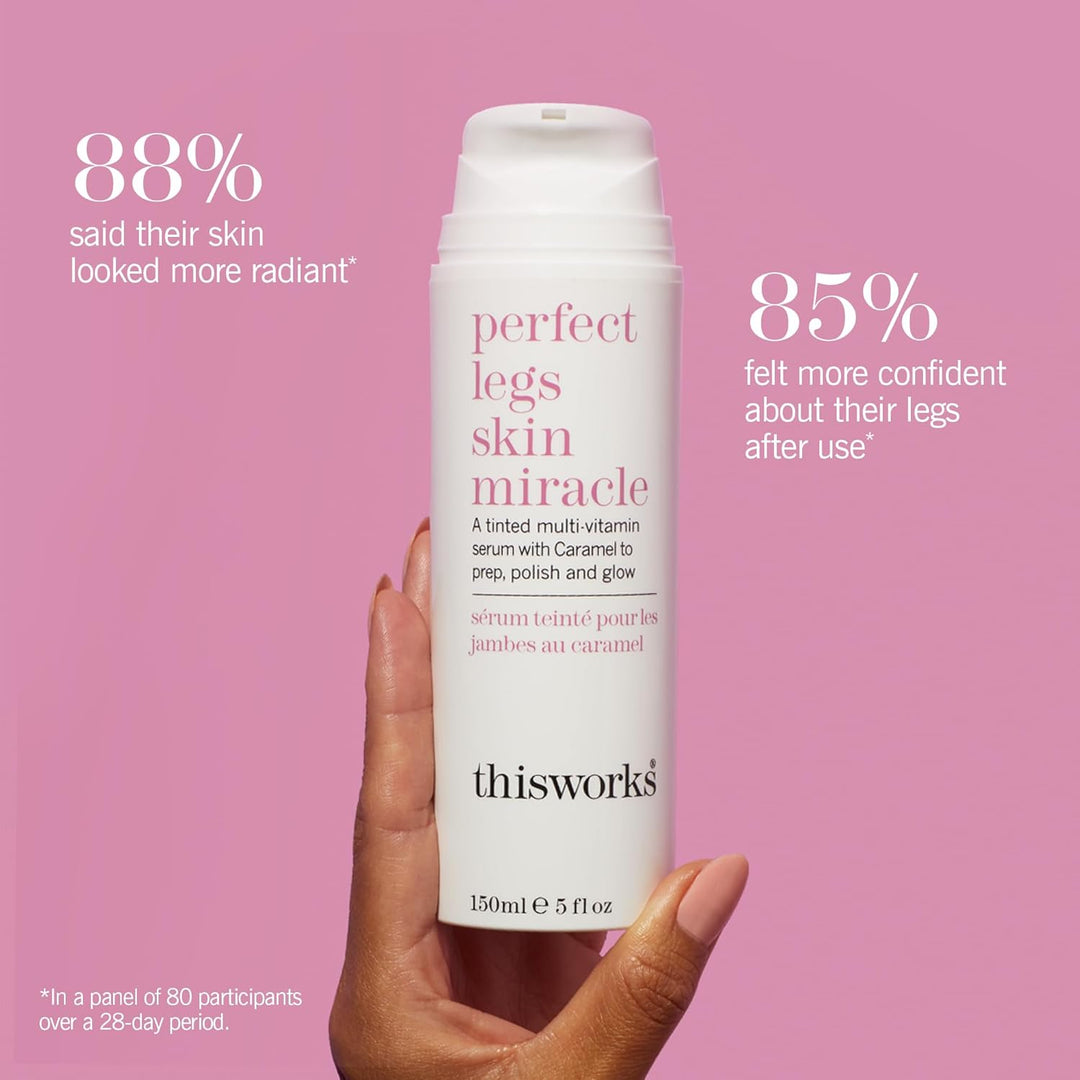 This Works Perfect Legs Skin Miracle, 150 ml — Multivitamin-angereichertes getöntes Serum für alle H