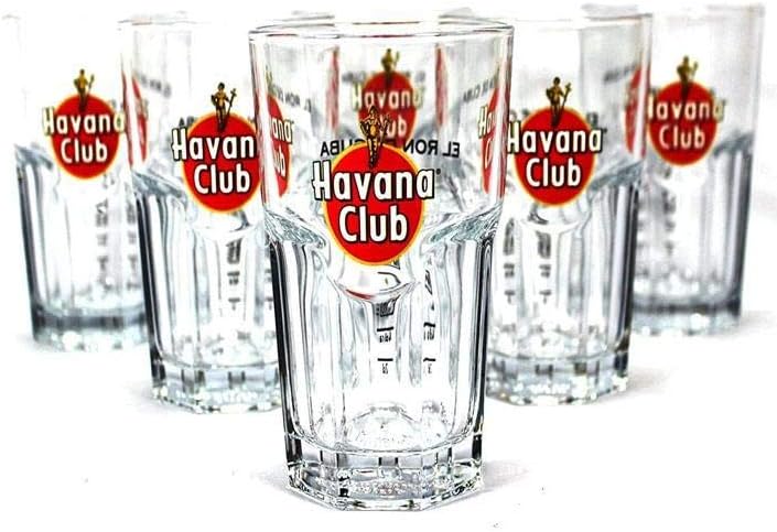 Original Havana Club Rum Gläser 6er Set ~mn 15 7k2r