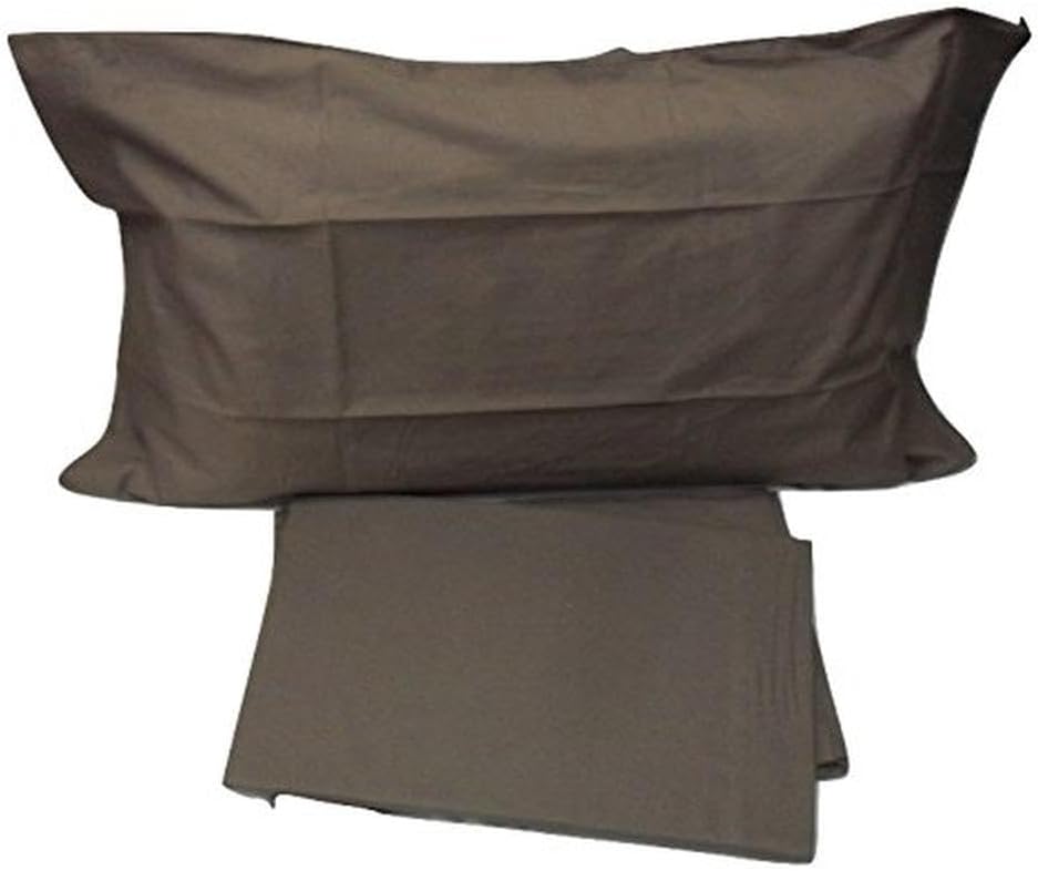 Caleffi - Bettwäsche-Set aus Baumwolle, einfarbig, für Doppelbett, Rot 160 x 190 cm Rot, 160 x 190 c