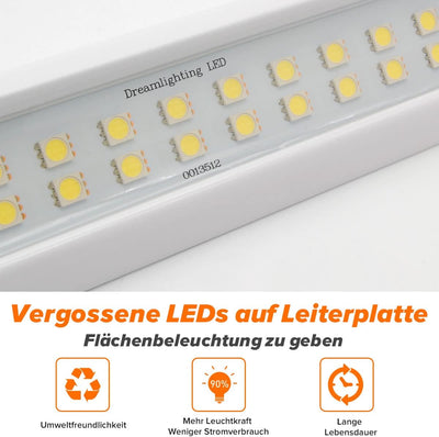 Dream lighting Vorzeltleuchte LED Wohnmobil Wohnwagen 12v Aussenwandleuchte IP66 Aluminium Weiss 55C