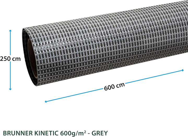 BRUNNER Zeltteppich Kinetic 250 x 600 (grau)