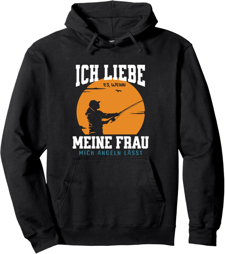 Angel Geschenke für Angler Pullover Hoodie