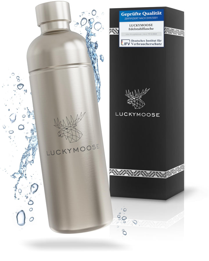 Luckymoose® Flasche für Aarke Carbonator 3, Philips GoZero & Brita sodaOne Wassersprudler - Spülmasc