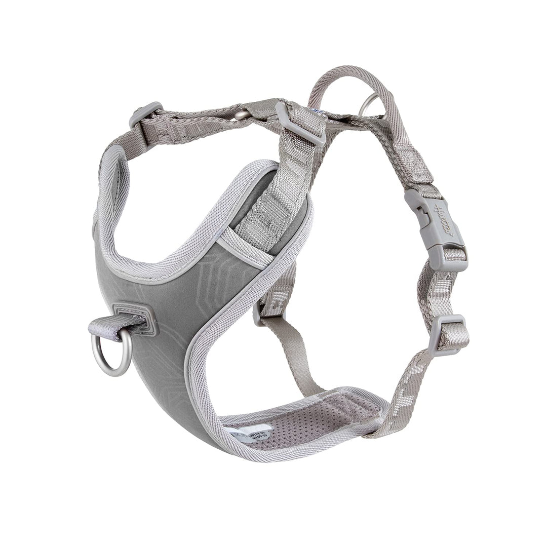 Hurtta Venture No-Pull Geschirr für Hunde, reflektierend, verstellbar, wasserdicht, Shadow Grau 45-6