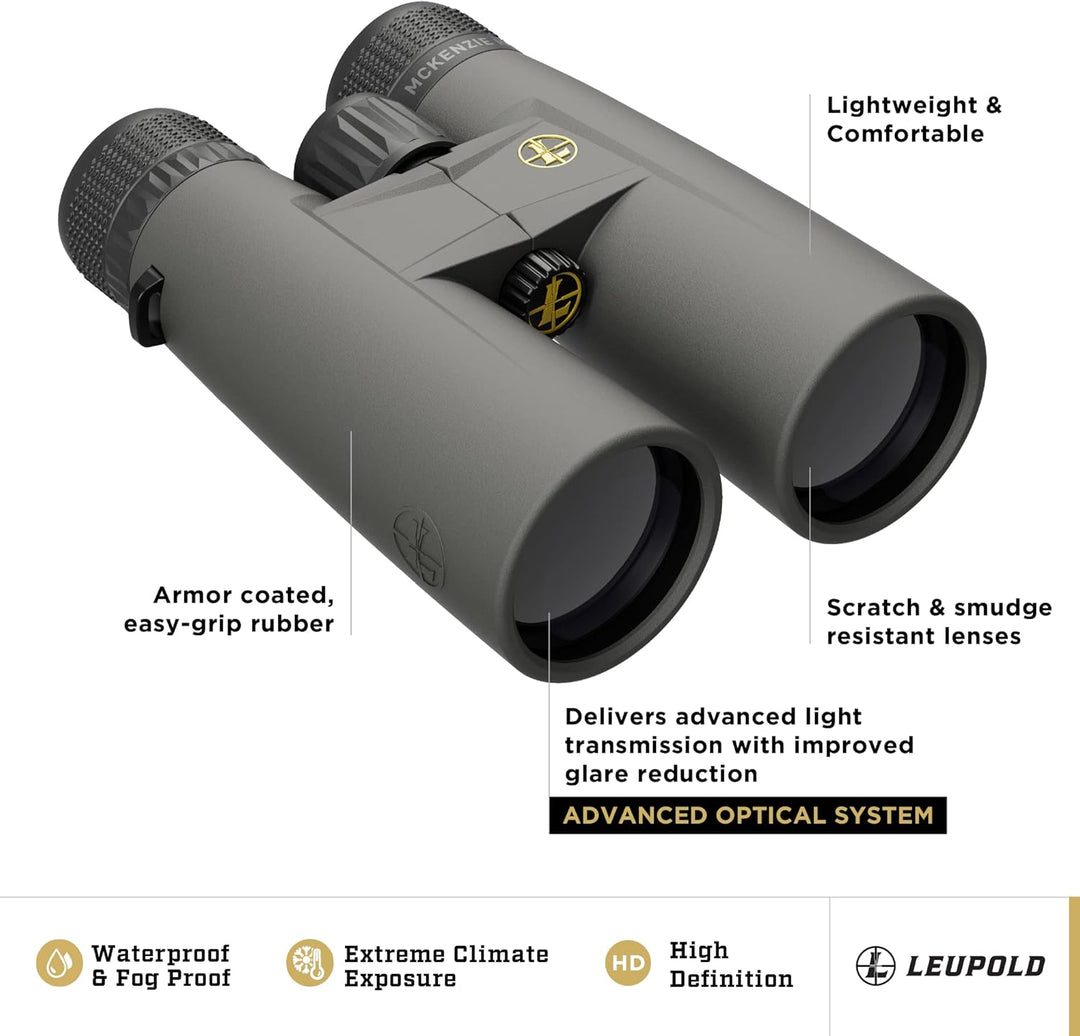 Leupold BX-1 McKenzie Fernglas Schattengrau, Schattengrau