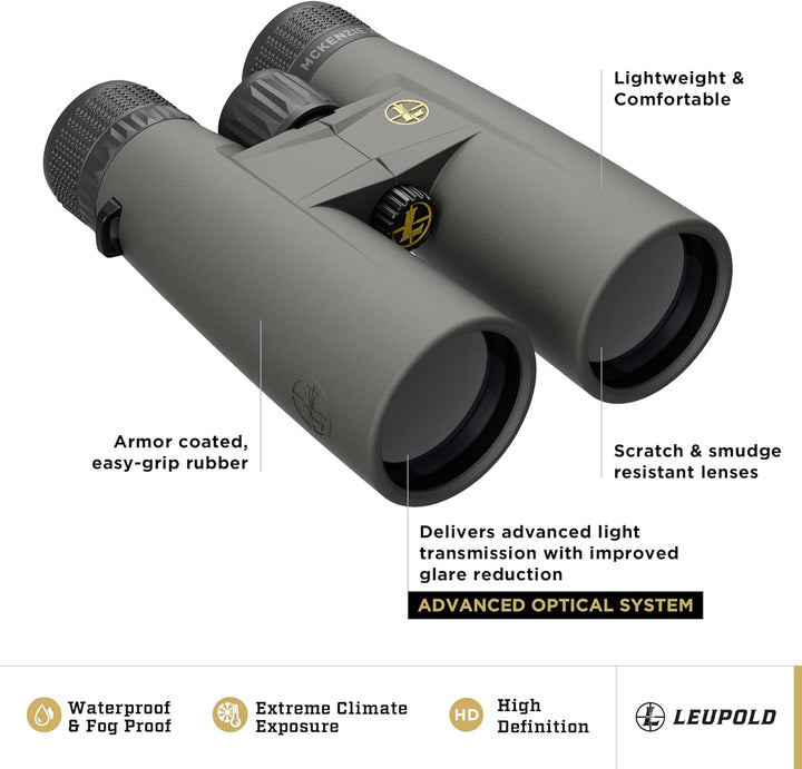 Leupold BX-1 McKenzie Fernglas Schattengrau, Schattengrau