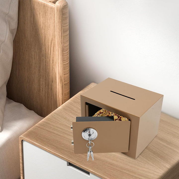 Safetresor Tresorsafe Tresor für Zuhause Schranksafe Schranktresor Geldtresor Kleine Tresorbox mit E