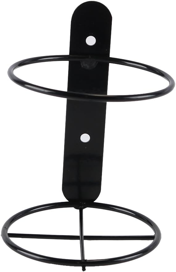 An der Wand montierter Spiralflaschenhalter aus Metall zur Aufbewahrung in der Hausbar