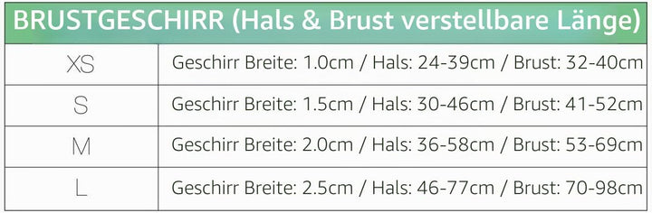 Max &amp; Molly Hundegeschirr in H-Form, Ultrabequemes Geschirr Hund aus Neopren für sehr kleine Hunde,