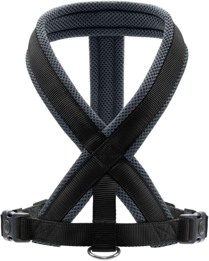 Hunter Hundegeschirr London Comfort, atmungsaktives 3D-Mesh, 2-Fach verstellbar, Sicherheitsverschlu