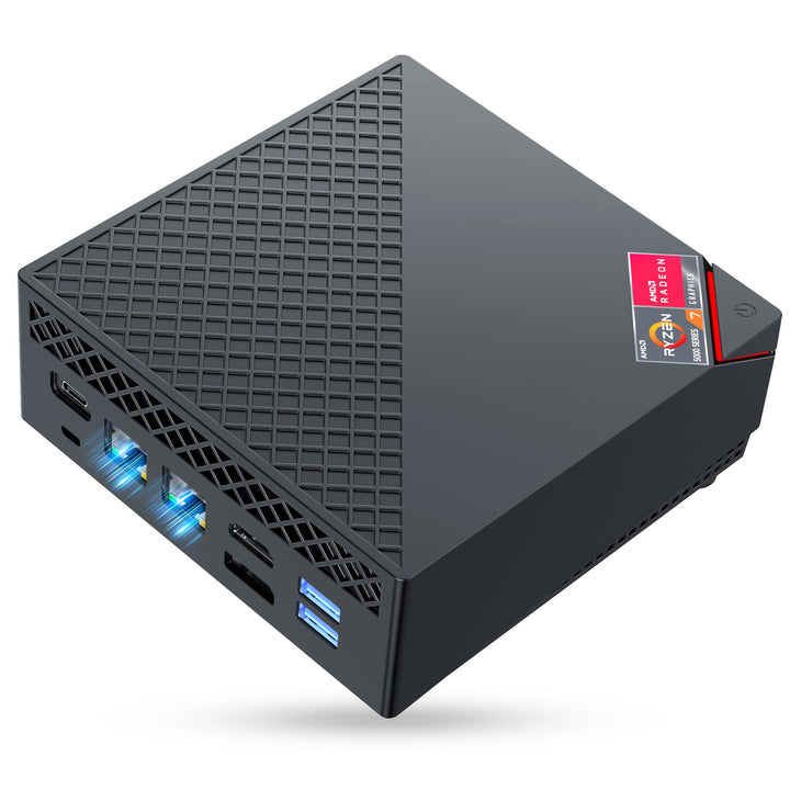 NiPoGi AM06 PRO Mini PC АMD Ryzen 7 7730U(8C/16T, bis zu 4,5 GHz), 32 GB DDR4 1024 GB M.2 SSD Mini D
