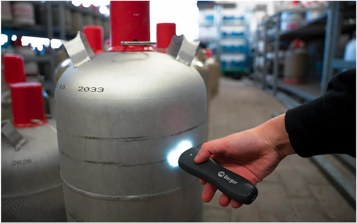 BERGER CH410 Gascontrol | Gasflaschen Füllstandsanzeige für Alu- und Stahlflaschen | Gas Füllstandsm