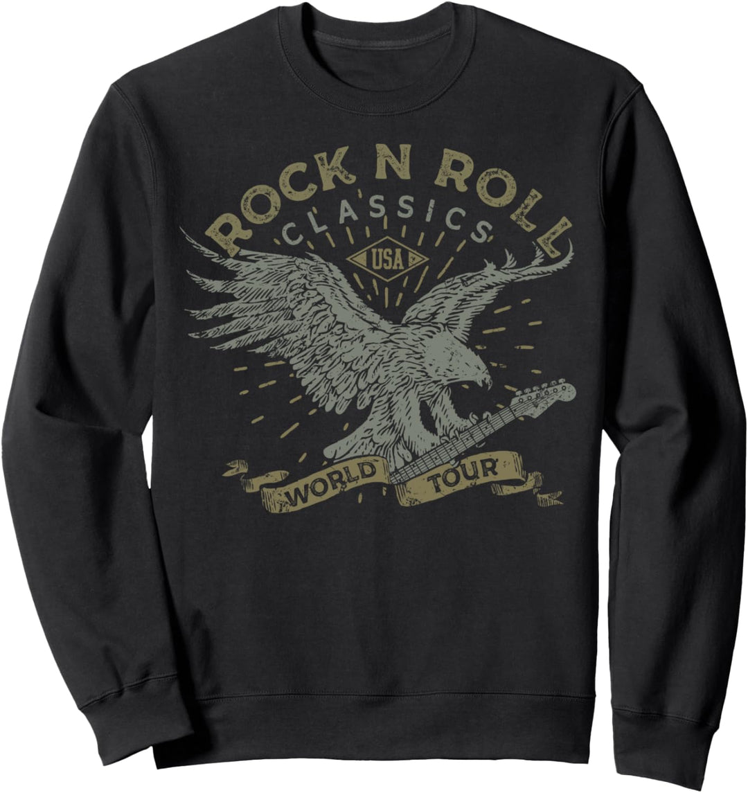 Trendy Rock N Roll Classics Sweatshirt