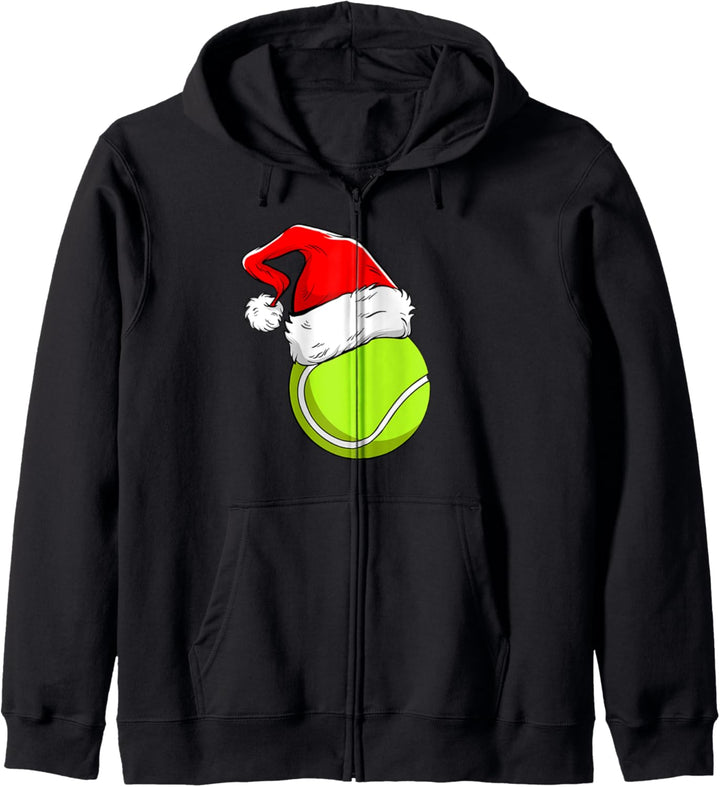 Lustiges Tennis Trainer Geschenk Weihnachten Tennisspieler Kapuzenjacke