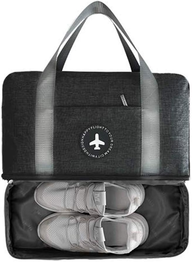 Kaxich Sporttasche Trocken Nass Trennung Schwimmtasche Wasserdicht Reisetasche Badetasche Waschtasch