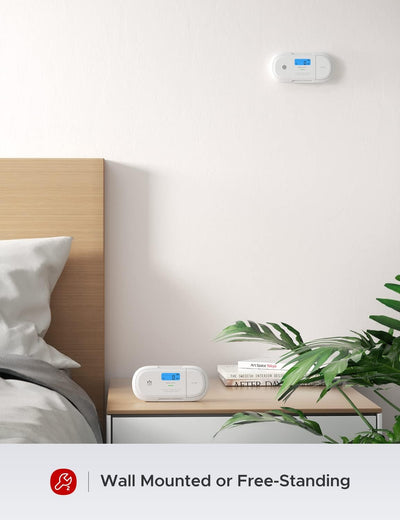 X-Sense CO Melder mit Spitzenwert Speicher, Kohlenmonoxidmelder, Akkurater Sensor mit 10 Jahre Batte