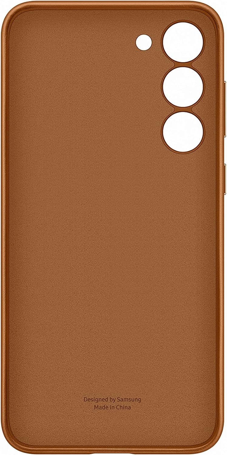 Samsung Leather Smartphone Case EF-VS916 für Galaxy S23+, Handy-Hülle, Echtleder, Schlankes Design,