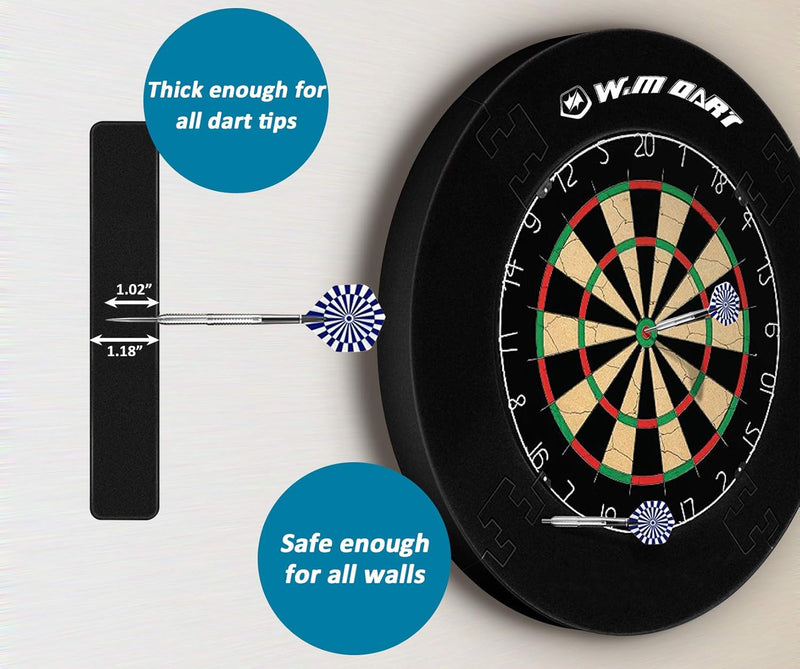 WIN.MAX Dart Catchring Surround Auffangring Dart Backboard Auffangring Rund Dart Surround Eva Dartsc