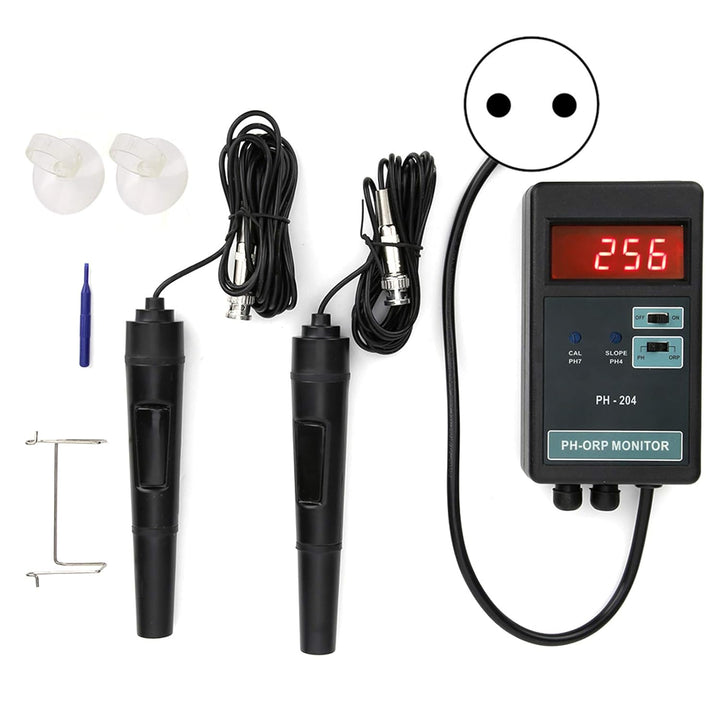 Digitaler PH-Monitor ORP-Temperatur-PH-ORP-Messgerät ORP-Temperatur-Monitor-Controller-kontinuierlic