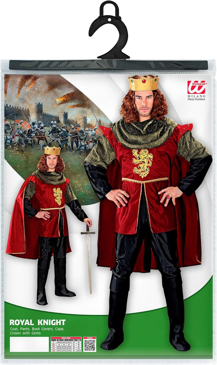 WIDMANN 3216V COSTUME CAVALIERE REGALE C/CORONA XL #3550, XL