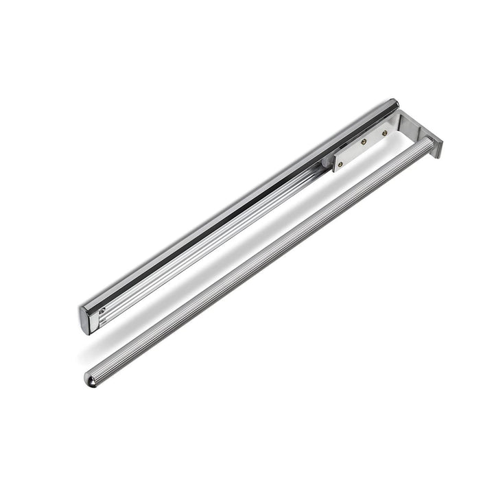 SOTECH 2 Stück ausziehbare Handtuchhalter TED 1-armig Chrom poliert (Aluminium, 450-730 mm) Teleskop