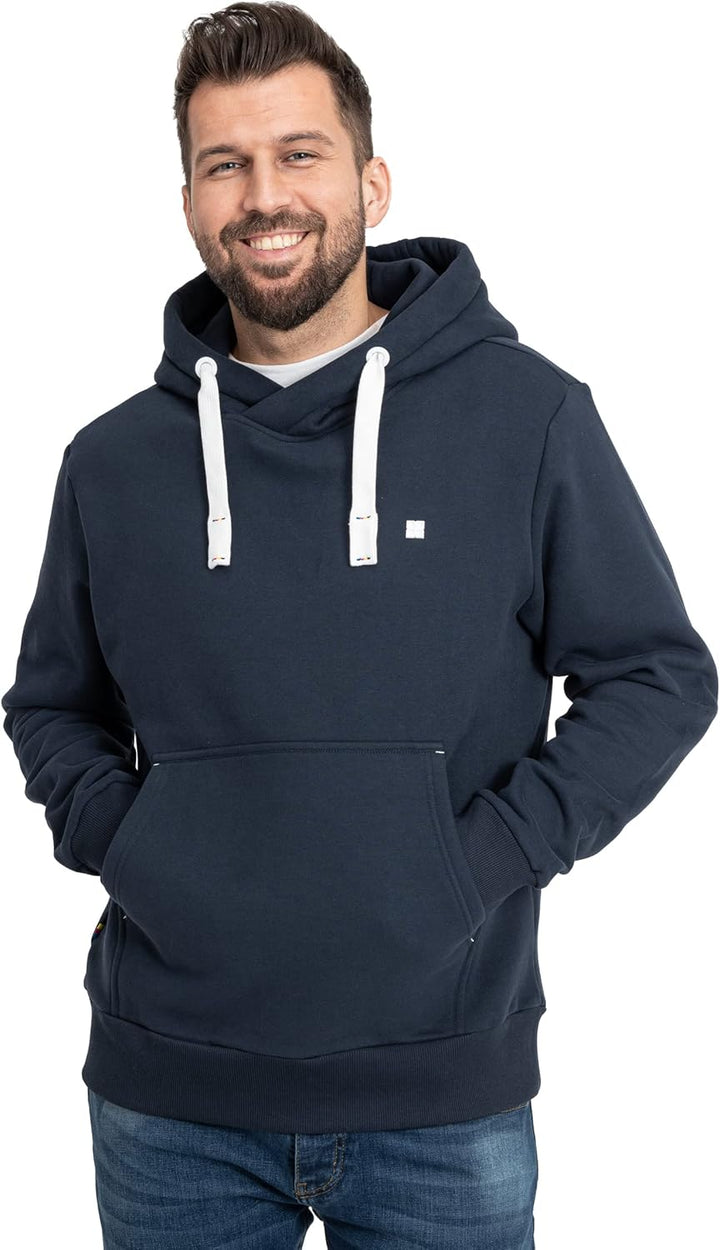 Deproc Active Herren Sweatshirt Pullover mit Kapuze Kapuzenjacke Fleecejacke Windbreaker Hoodie Linu