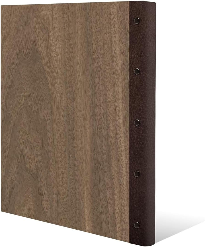 Kartenmachen.de Stammbuch der Familie Holz mit Echtleder Rücken Gravur individuell mit Extras DIN A4