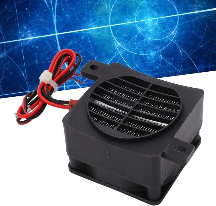 PTC Heizlüfter, 12V 50W Elektroheizung mit Hochtemperaturbeständigem Draht, Konstanttemperaturheizun