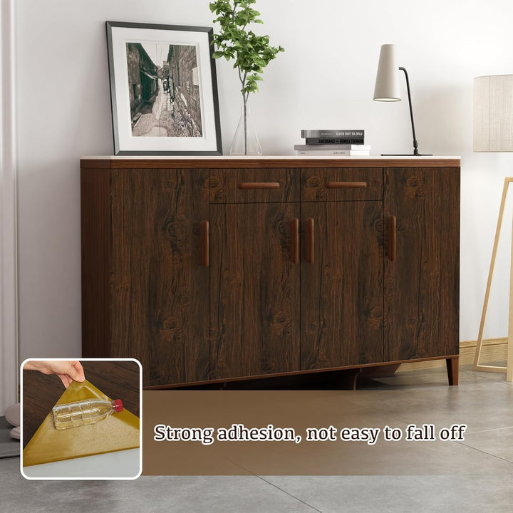 Abyssaly Klebefolie Möbel Holzoptik Vintage Möbelfolie Selbstklebend 90cm x 300cm Dekoration Folie f