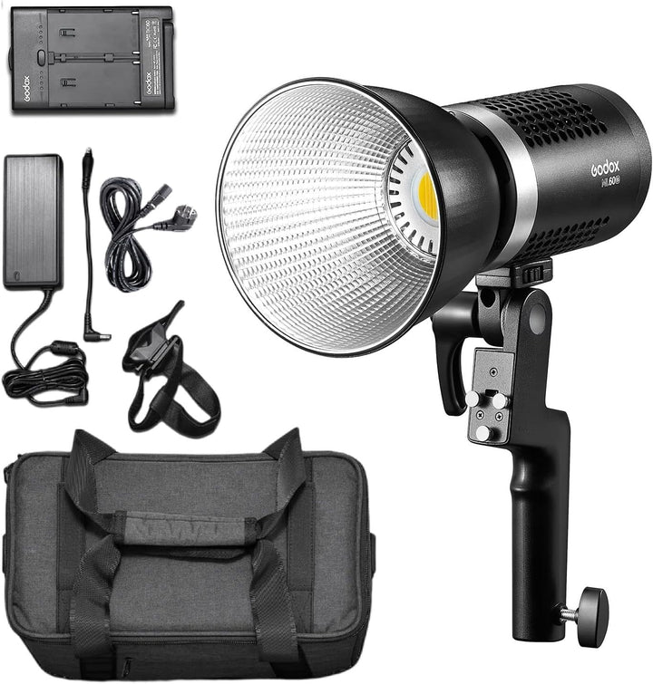 GODOX ML60Bi LED Studio Fotografie Licht 60W Dual Farbtemperatur 2800-6500K CRI96 TLCI97 Einstellbar