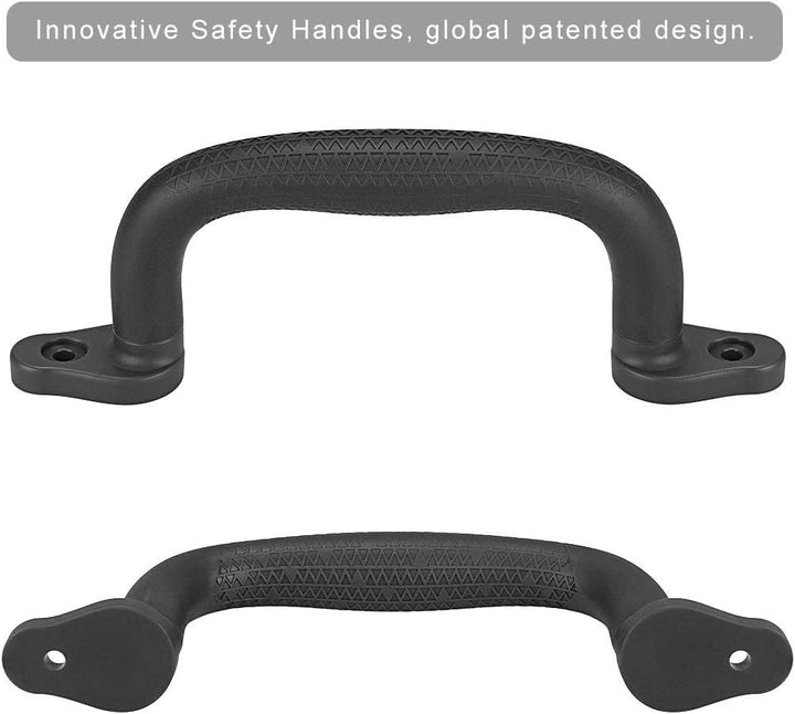 BeneLabel rutschfeste Solide Handgriffe, 18cm Sicherheitsgriffe Klettergeräte Greifer Griffe für Spi