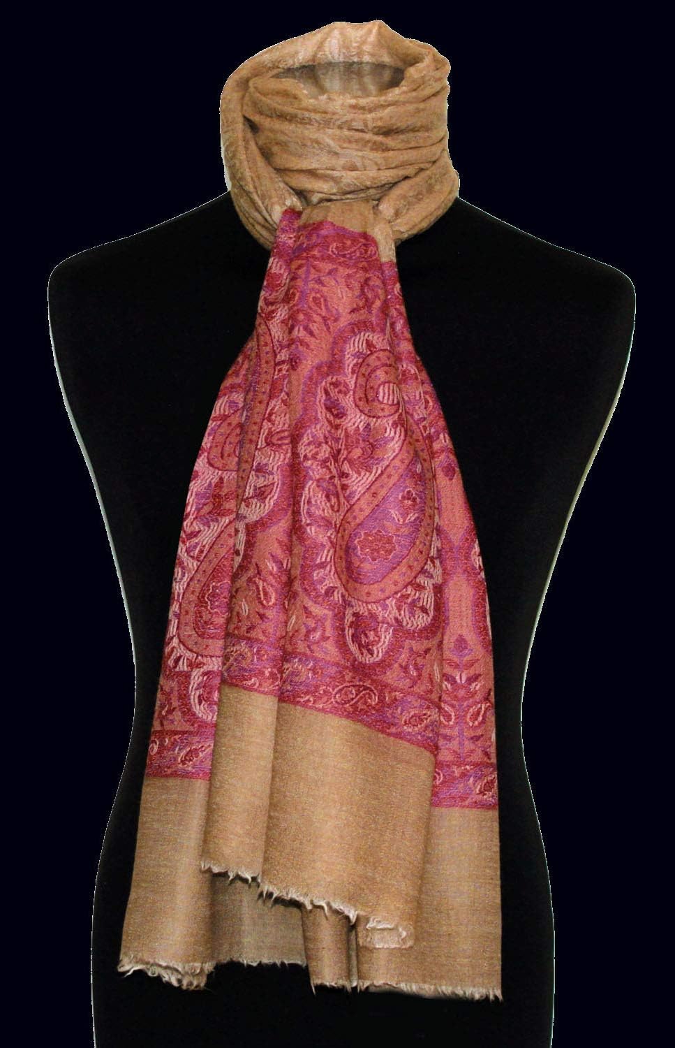 Lorenzo Cana Pashmina Schal Schaltuch 100% Kaschmir Kaschmirschal Kaschmirtuch Damenschal gewebt meh