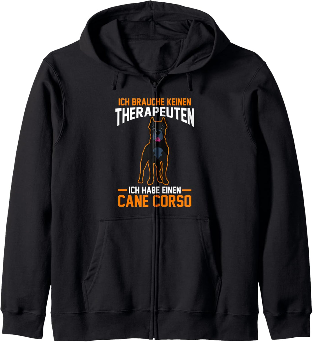 Therapie Cane Corso Kapuzenjacke