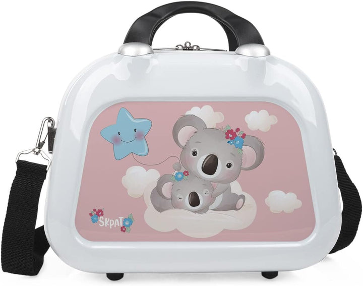 Kosmetikkoffer Hartschale Gross, Beautycase Damen, Trolley &amp; Handgepäck Koff Blanco-koala, Blanco-ko