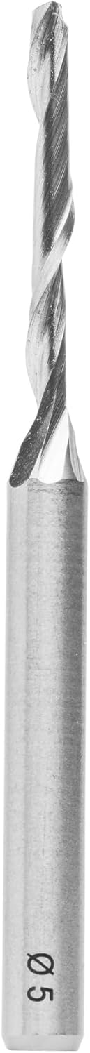 ENT 30063 Wasserschlitzfräser spriralförmig HS, Schaft (S) 8 mm, Durchmesser (D) 5 mm, NL 40 mm, Z1,