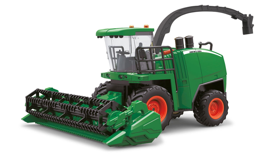 Amewi 22642 RC-Mähdrescher, Licht & Sound, 1:24 RTR grün
