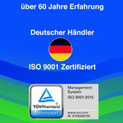 Sirocco Profi-Giessstab aus Leichtmetall 60cm Auslaufrohr Schnellkupplung