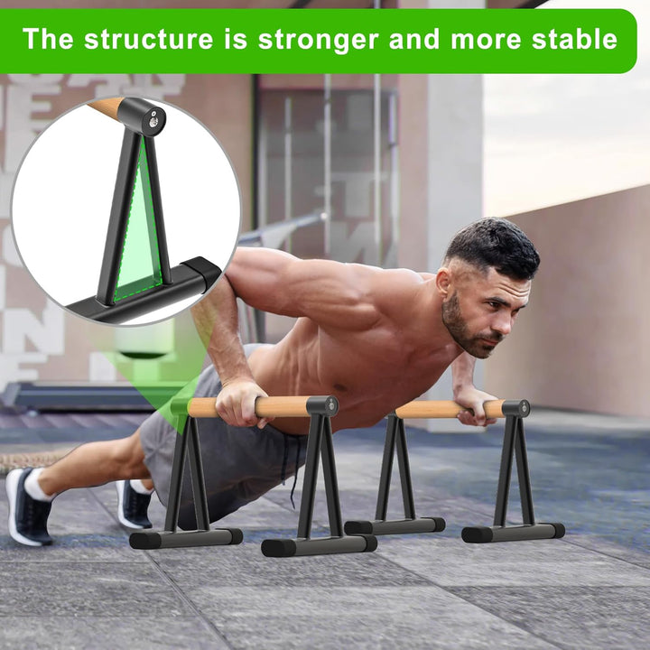 Dolibest Liegestützgriff, Calisthenics Parallettes Push up Griffe Fitness Handstand Boden rutschfest